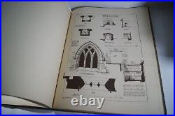 1898 Ancient Scottish Architecture Old Sterling John William Small Scarce Book