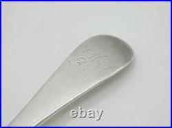 19th Century Scottish Provincial Sterling Silver Tablespoon Antique c1800