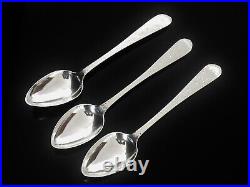 3 Sterling Silver Dessert Spoons, Scottish Antique 1812, Alexander Rollo