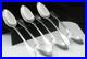 6 Antique Scottish Sterling Silver Dessert Spoons, William Forrest & Co 1831