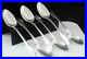 6 Antique Scottish Sterling Silver Dessert Spoons, William Forrest & Co 1831