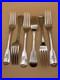 6 FAB SCOTTISH STERLING SILVER TABLE FORKS WILLIAM IV 1835, ANDREW WILKIE 497g