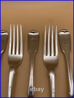 6 FAB SCOTTISH STERLING SILVER TABLE FORKS WILLIAM IV 1835, ANDREW WILKIE 497g 6 FAB SCOTTISH STERLING SILVER TABLE FORKS WILLIAM IV 1835, ANDREW WILKIE 497g