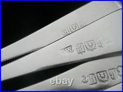 6 SCOTTISH Antique Sterling Silver Dinner Table Forks, EDINBURGH 1837