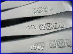 6 SCOTTISH Antique Sterling Silver Dinner Table Forks, EDINBURGH 1837