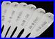 6 Scottish Antique Sterling Silver Teaspoons, G Thomson, Glasgow 1827