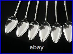 6 Scottish Antique Sterling Silver Teaspoons John Sinclair I Edinburgh 1799-1805