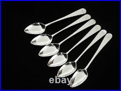 6 Scottish Antique Sterling Silver Teaspoons John Sinclair I Edinburgh 1799-1805