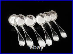 6 Scottish Sterling Silver Toddy Ladles, Edinburgh 1867, Daniel McGraw