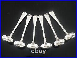 6 Scottish Sterling Silver Toddy Ladles, Edinburgh 1867, Daniel McGraw