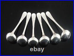 6 Scottish Sterling Silver Toddy Ladles, Edinburgh 1867, Daniel McGraw