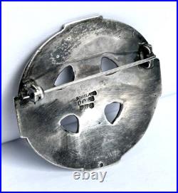 925 Silver Scottish Celtic Brooch / CHESTER 1958 Sydney & Co