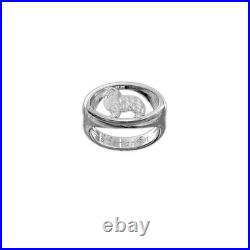 925 Sterling Silver Rough Collie Ring Gift For Dog Lovers Pet Personalized Gift