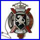 A Fine Antique Victorian Scottish Silver Agate St Andrews Cross & Crown Brooch