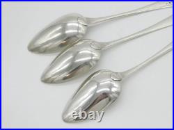 Aberdeen Scottish George III Sterling Silver Serving Spoon Set Antique c1800