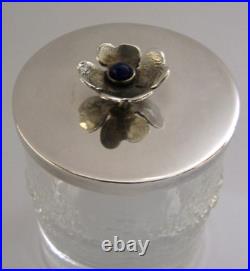 Alison Raeside Hand Made Scottish Provincial Sterling Silver Honey Jar 1978