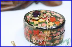 Amazing Scottish Amethyst Watch Fob Pendant 18 Gilt 925 Silver Women's Necklace Amazing Scottish Amethyst Watch Fob Pendant 18 Gilt 925 Silver Women's Necklace