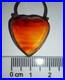 Antique (1885) Scottish Agate &Sterling Silver Heart Padlock Clasp? OFFERS
