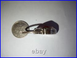 Antique (1885) Scottish Agate &Sterling Silver Heart Padlock Clasp? OFFERS