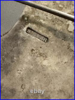 Antique 1920 Iona Viking Ship Danish Scottish Sterling Silver Brooch Pin 4.2cm Ø Antique 1920 Iona Viking Ship Danish Scottish Sterling Silver Brooch Pin 4.2cm Ø