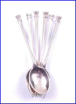 Antique Duncan & Scobbie Scottish Spoon Set 925 Sterling Silver Glasgow 1948