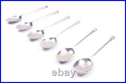 Antique Duncan & Scobbie Scottish Spoon Set 925 Sterling Silver Glasgow 1948