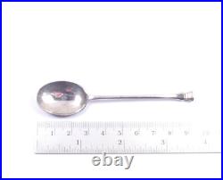 Antique Duncan & Scobbie Scottish Spoon Set 925 Sterling Silver Glasgow 1948