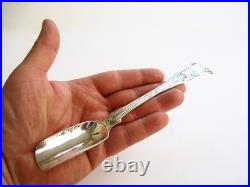 Antique Georgian George IV Scottish Sterling Silver Stilton Scoop CLAN MUNRO