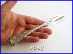 Antique Georgian George IV Scottish Sterling Silver Stilton Scoop CLAN MUNRO