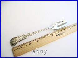 Antique Georgian George IV Scottish Sterling Silver Stilton Scoop CLAN MUNRO Antique Georgian George IV Scottish Sterling Silver Stilton Scoop CLAN MUNRO