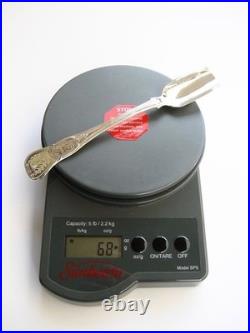 Antique Georgian George IV Scottish Sterling Silver Stilton Scoop CLAN MUNRO Antique Georgian George IV Scottish Sterling Silver Stilton Scoop CLAN MUNRO