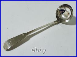 Antique Georgian Solid Sterling Silver Ladle Scottish Glasgow 1822