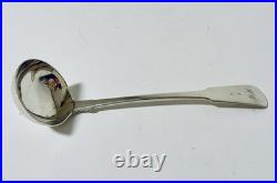 Antique Georgian Solid Sterling Silver Ladle Scottish Glasgow 1822