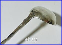 Antique Georgian Solid Sterling Silver Ladle Scottish Glasgow 1822