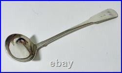 Antique Georgian Solid Sterling Silver Ladle Scottish Glasgow 1822