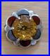 Antique Montrose Agate Solid Silver brooch Victorian c1880 Citrine Cairngorm