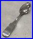 Antique Provincial Scottish Sterling Silver Serving Spoon. J Pirie. Aberdeen 1821