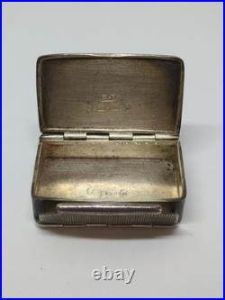 Antique Scottish Hamilton & Inches H&I Sterling Silver 925 Trinket Box