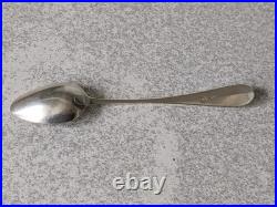 Antique Scottish Provincial Sterling Silver Mashing Spoon -john Keith Banff