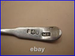 Antique Scottish Sterling Silver Georgian Tea Caddy Spoon / Scoop