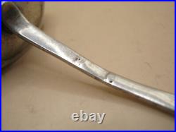 Antique Scottish Sterling Silver Georgian Tea Caddy Spoon / Scoop