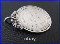 Antique Scottish Sterling Silver Scholarship Medal 1860 Drymen near Loch Lomond