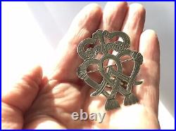 Antique Silver Luckenbooth brooch Large Scottish