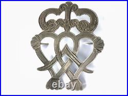 Antique Silver Luckenbooth brooch Large Scottish