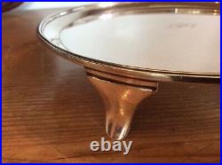 Antique Sterling Scottish Silver Salver George III Francis Howden 1801-2