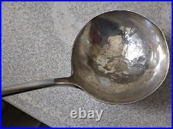 Antique Sterling Silver Scottish Soup Ladle Hallmark Edinburgh 1815