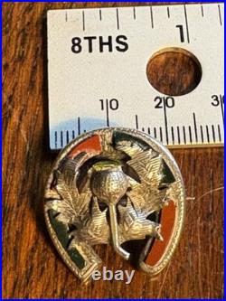 Antique Sterling Silver Scottish Thistle Brooch, Adie & Lovekin Ltd