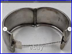 Antique Tiffany & Co, Sterling Silver & Gold Cuff/Bangle /Bracelet Scottish Deer