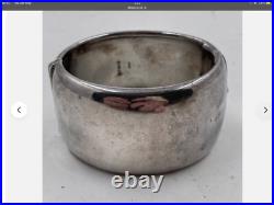 Antique Tiffany & Co, Sterling Silver & Gold Cuff/Bangle /Bracelet Scottish Deer