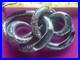 Antique Victorian Scottish Silver Agate Love Knot Brooch, RareLarge MissingAgateA